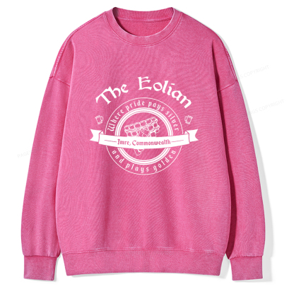 Pagewings Eolian Bar Unisex Washed Sweatshirt
