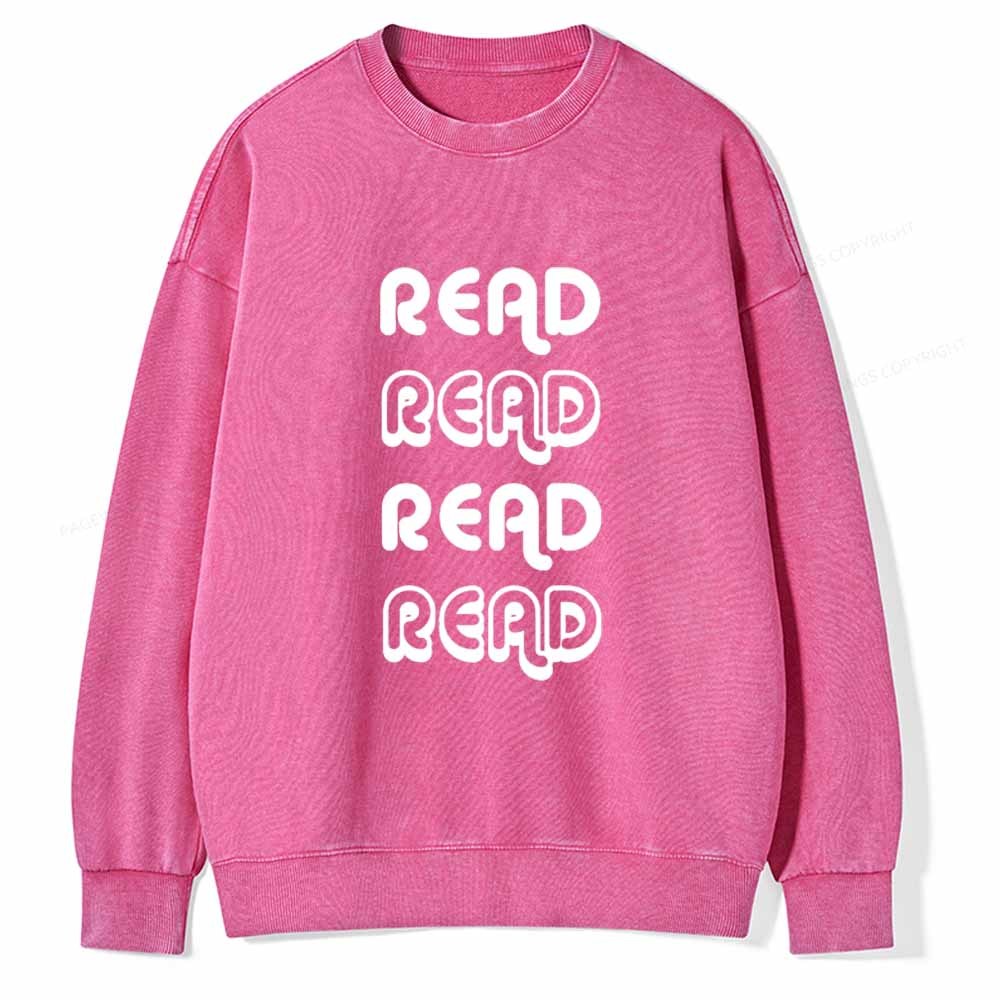 Pagewings The Read Unisex Tee Unisex Washed Sweatshirt