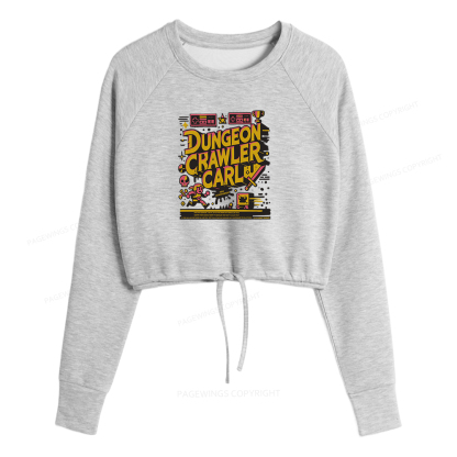 Pagewings Book New Achievement Women Cropped Sweatshirt 