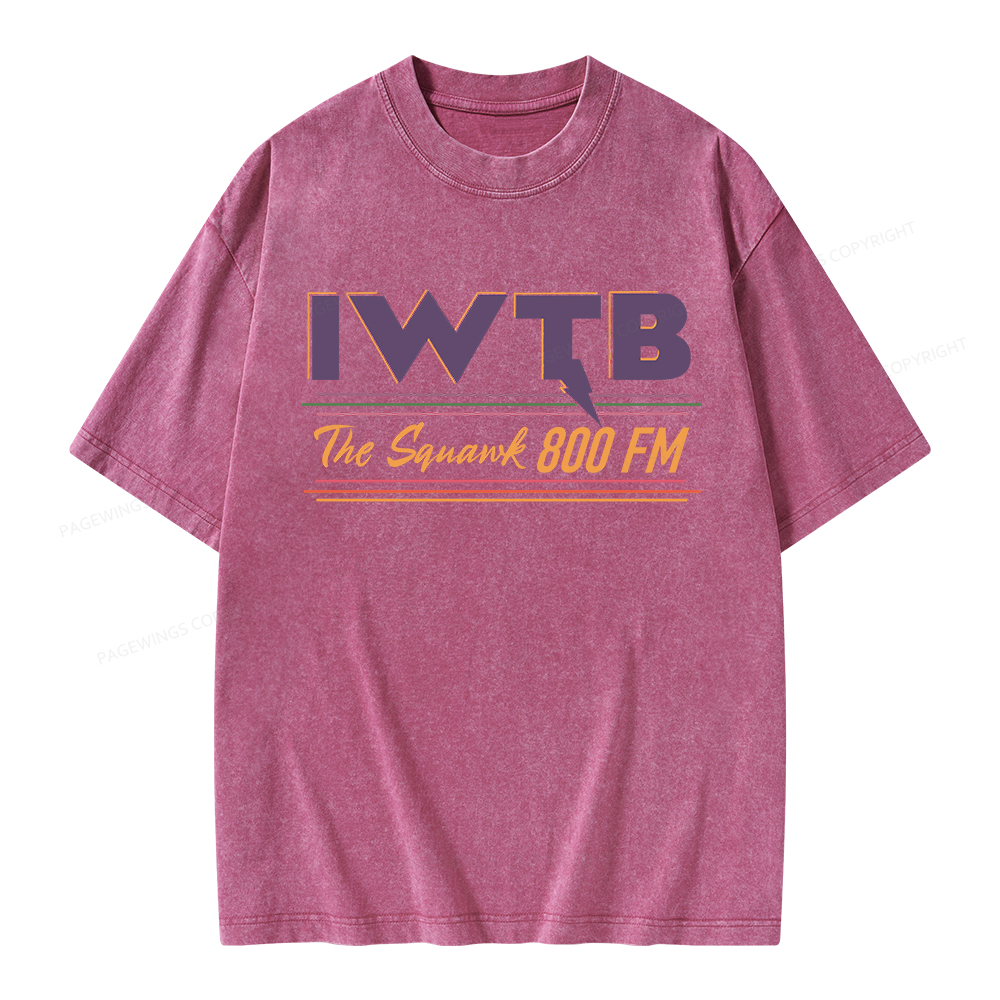 Pagewings I’m With The Banned Unisex Washed T-shirt