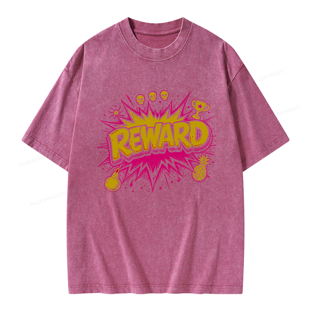 Pagewings Reward Unisex Washed T-shirt