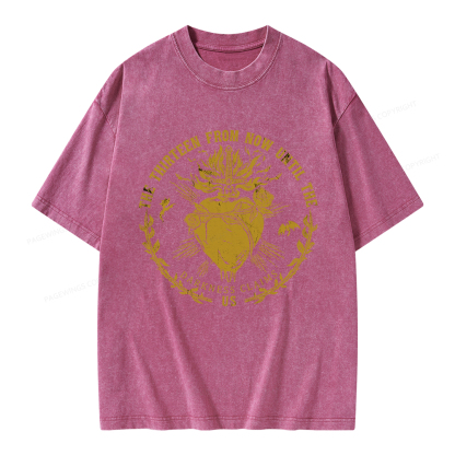 Pagewings The Thirteen Unisex Washed T-shirt