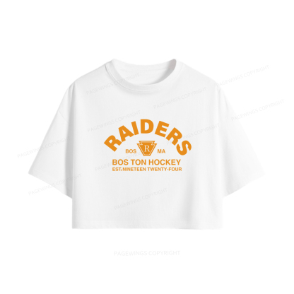 Pagewings Romance Book Women Crop Tops