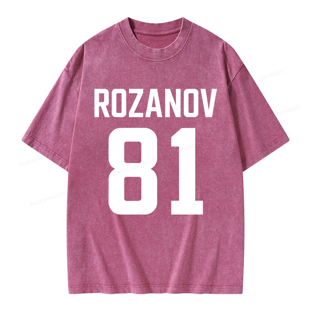 Pagewings Romantic Books Unisex Washed T-shirt