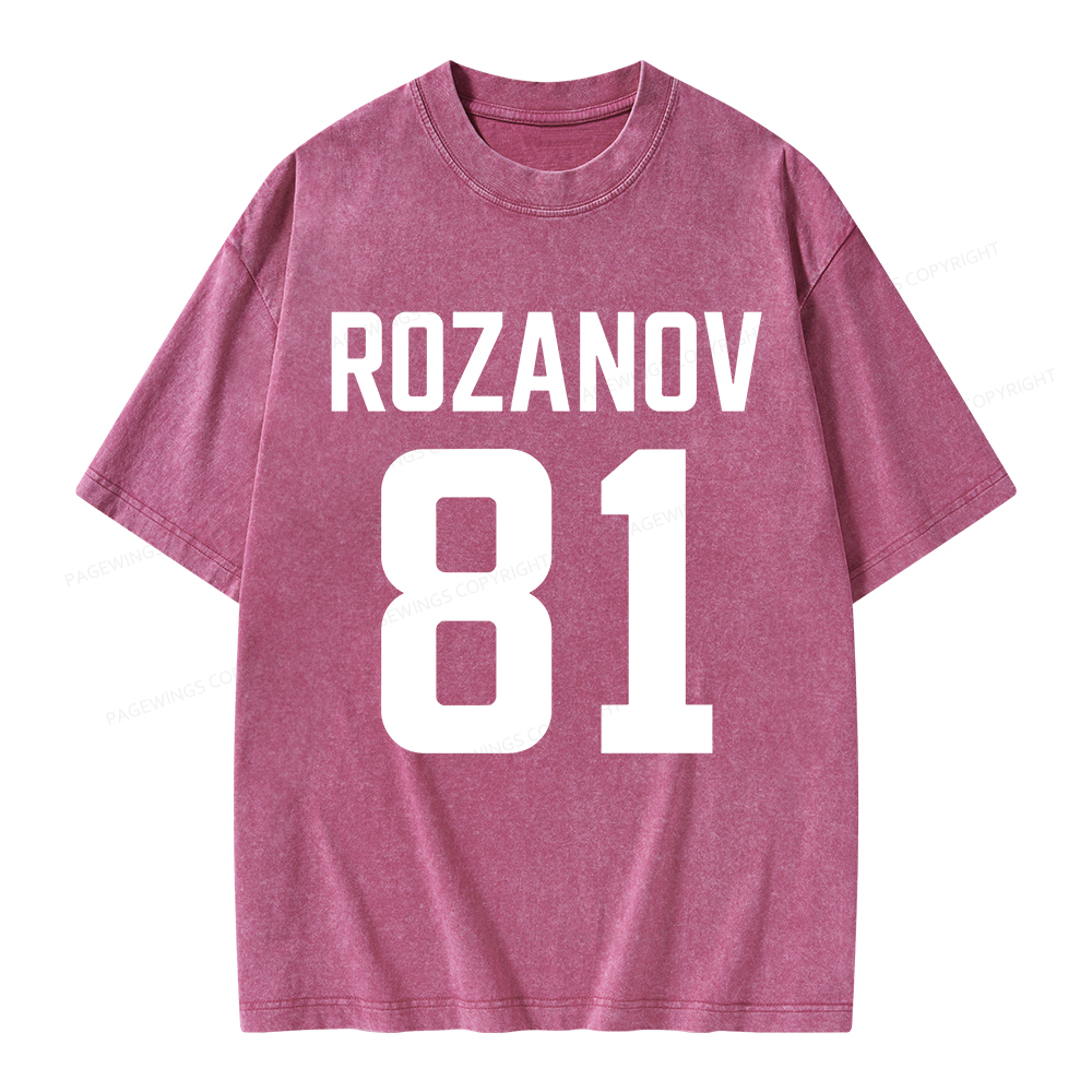 Pagewings Romantic Books Unisex Washed T-shirt