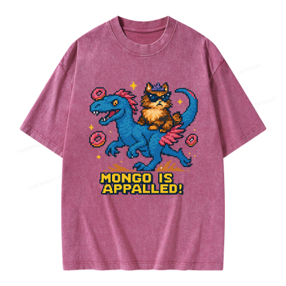 Pagewings Mongo Is Appalled Unisex Washed T-shirt