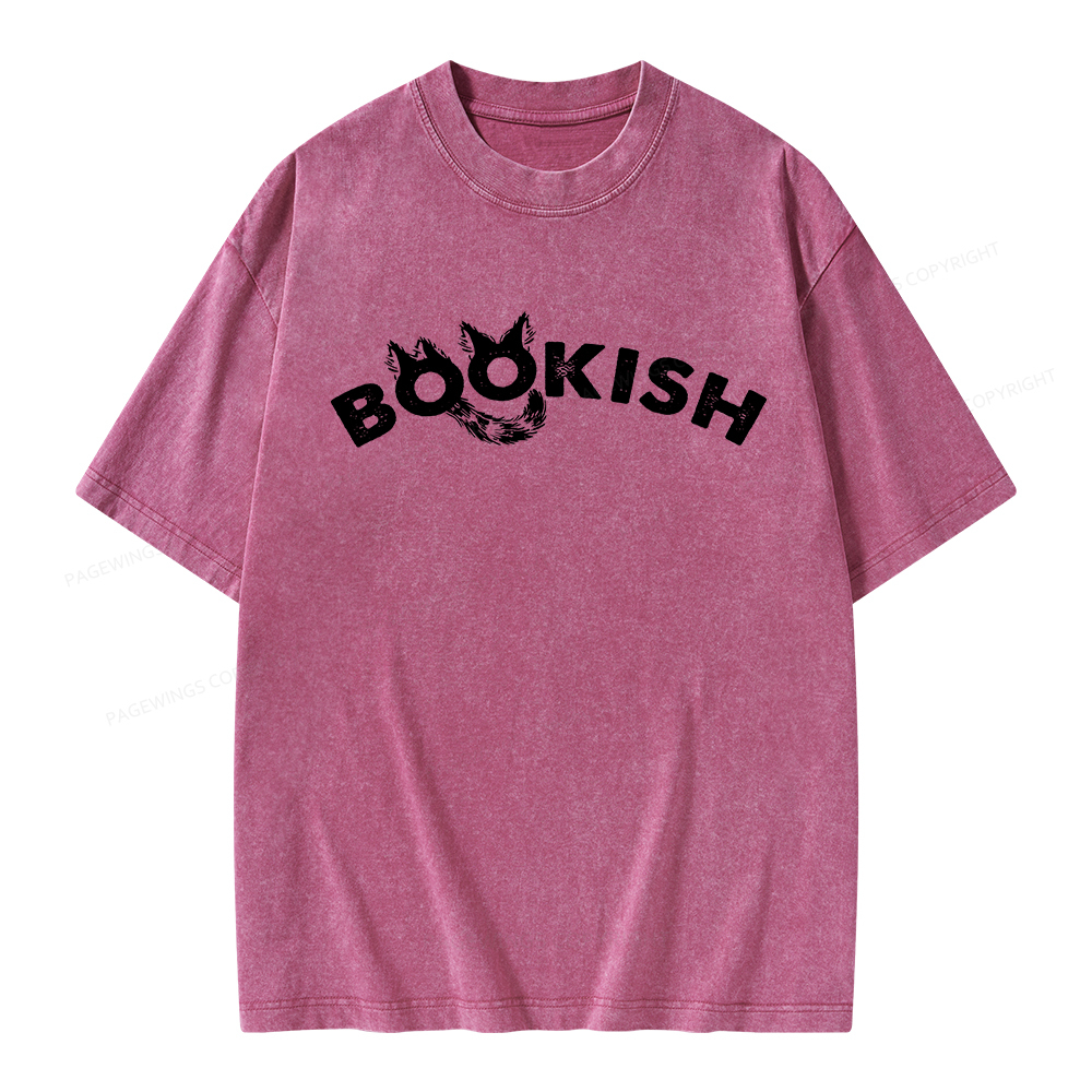 Pagewings Bookish Unisex Washed T-shirt