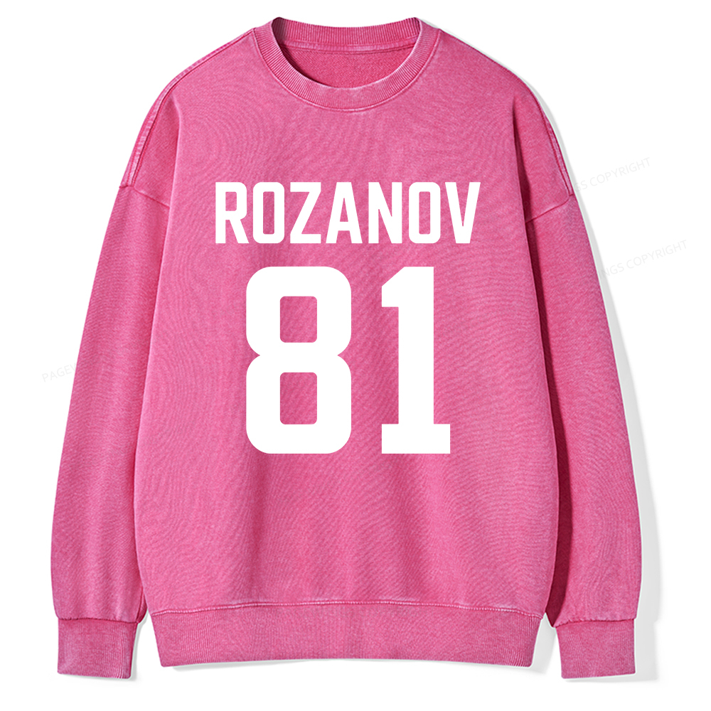 Pagewings Romance Novel Lover Unisex Washed Sweatshirt