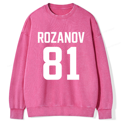 Pagewings Romance Novel Lover Unisex Washed Sweatshirt