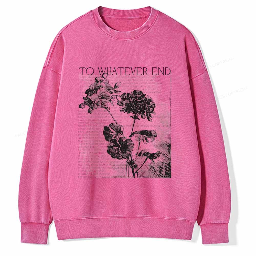 Pagewings TOG Fan Shirt Unisex Washed Sweatshirt
