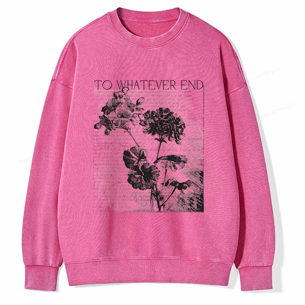 Pagewings TOG Fan Shirt Unisex Washed Sweatshirt