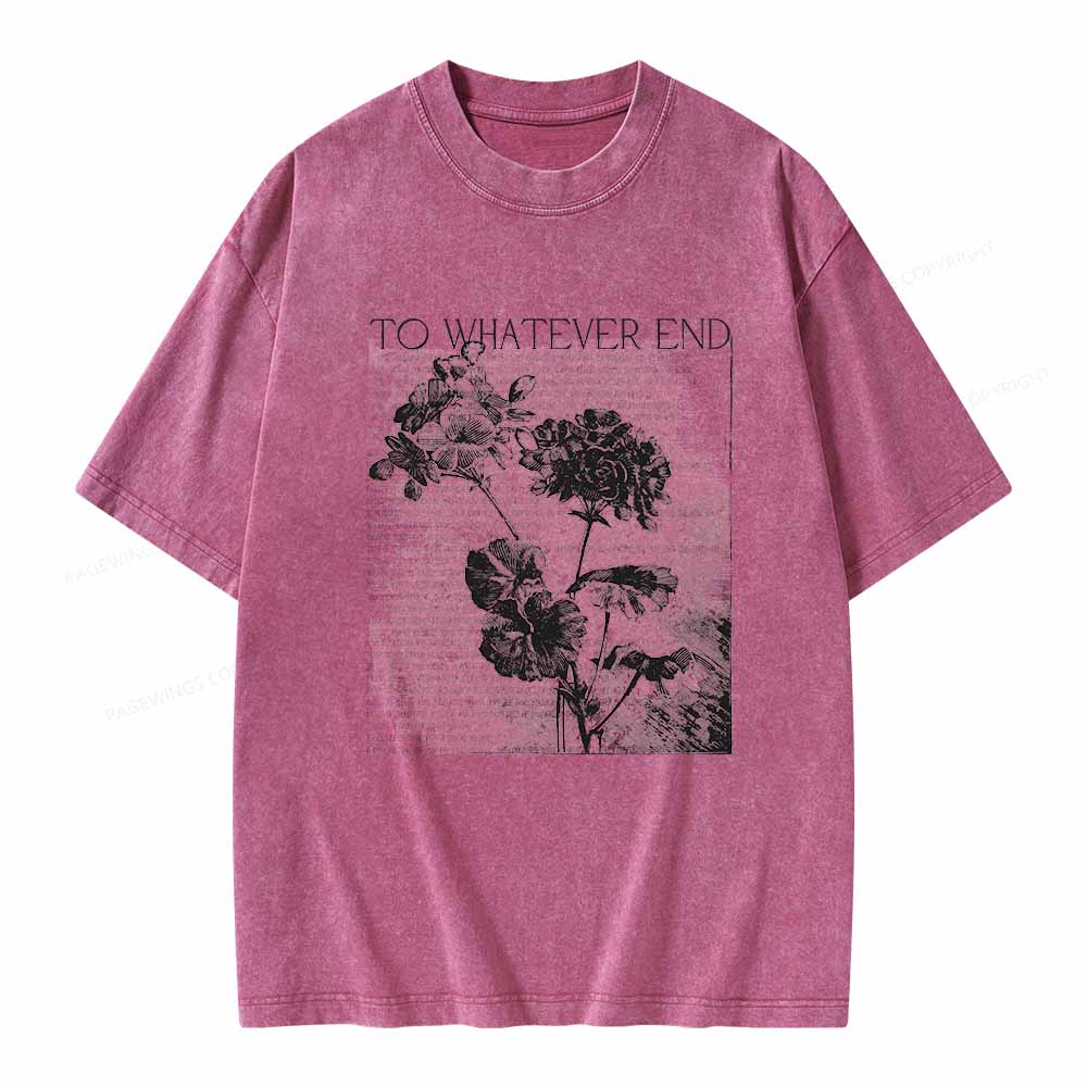 Pagewings TOG Fan Shirt Unisex Washed T-shirt