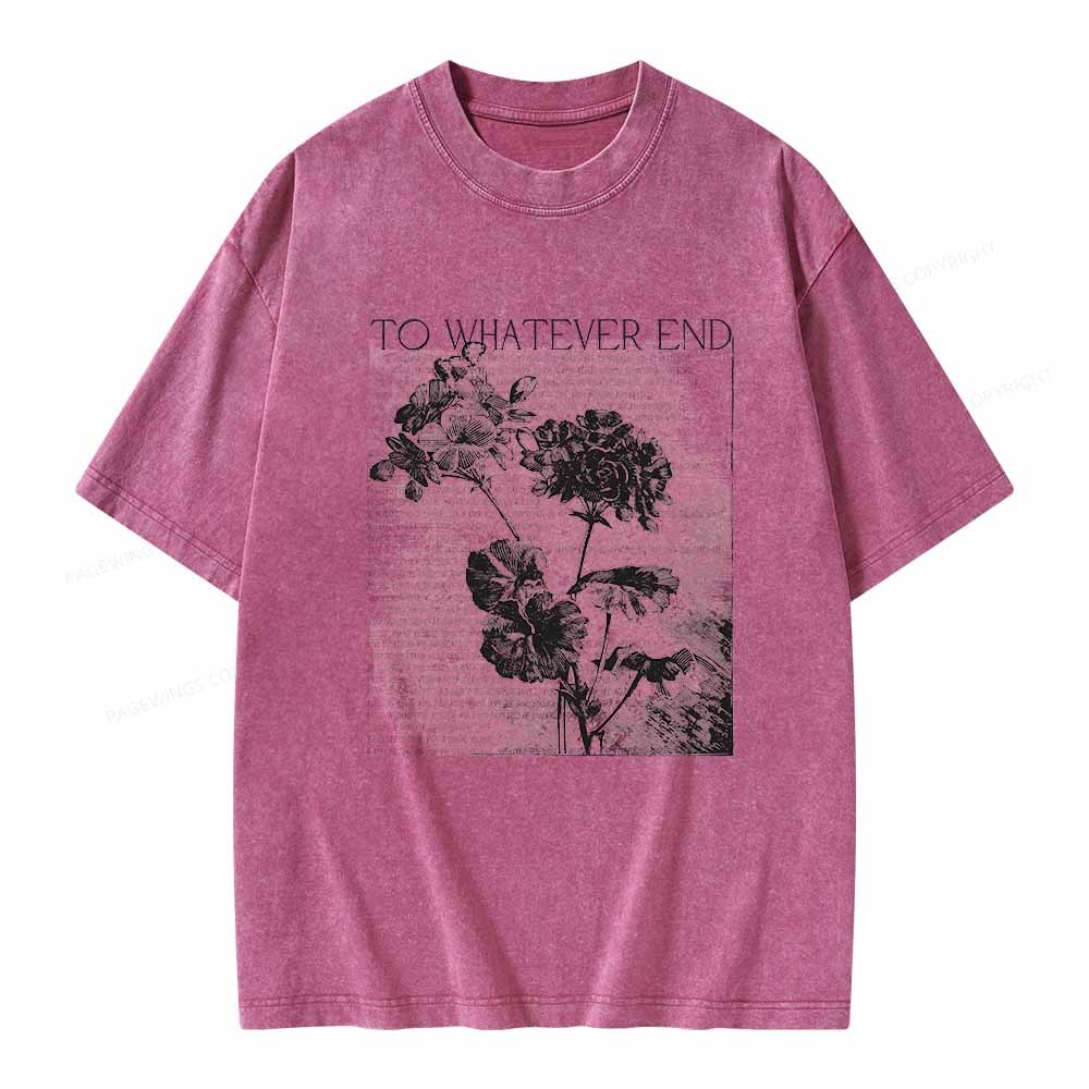 Pagewings TOG Fan Shirt Unisex Washed T-shirt