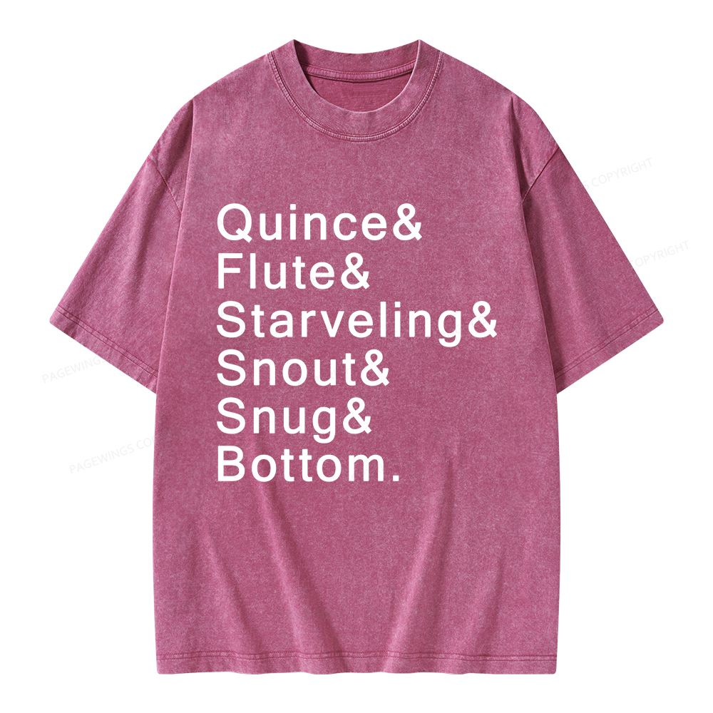 Pagewings The Mechanicals Unisex Washed T-shirt