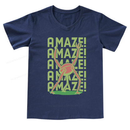 Pagewings Rocky Amaze V-neck T-shirt