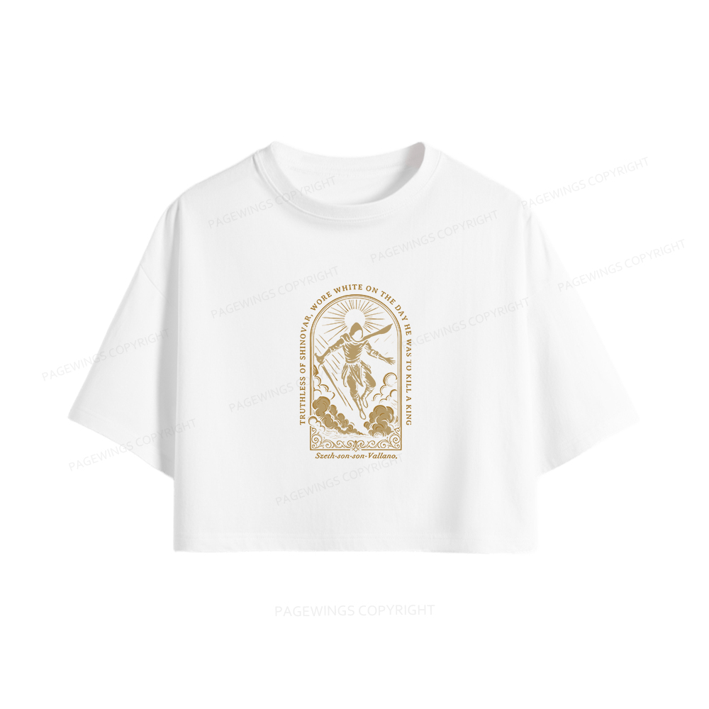 Pagewings Truthless of Shinovar Women Crop Tops