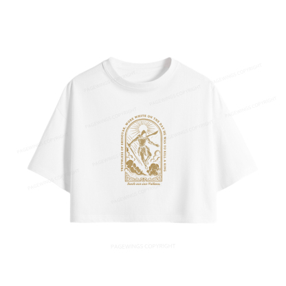 Pagewings Truthless of Shinovar Women Crop Tops
