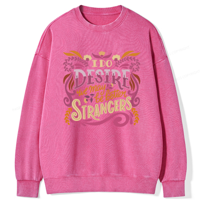 Pagewings Better Strangers Washed Sweatshirt