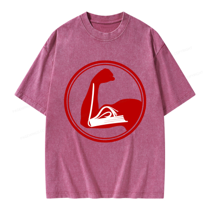 Pagewings Book Lovers Unisex Washed T-shirt