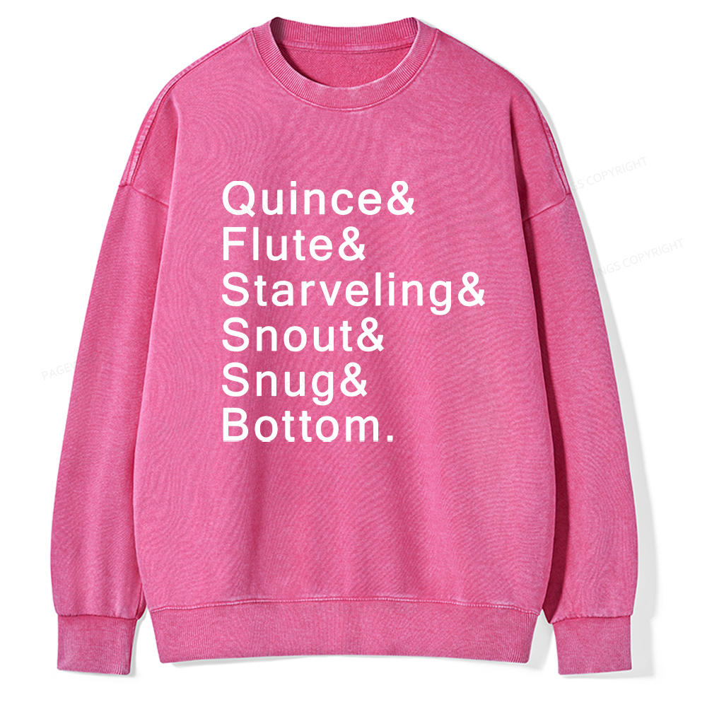 Pagewings The Mechanicals Washed Sweatshirt