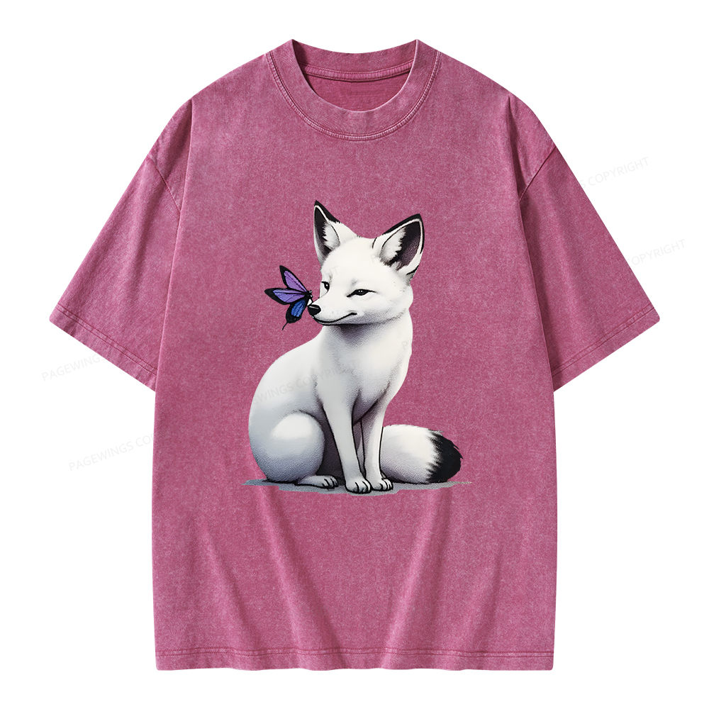 Pagewings Fantasy Book Lover Unisex Washed T-shirt