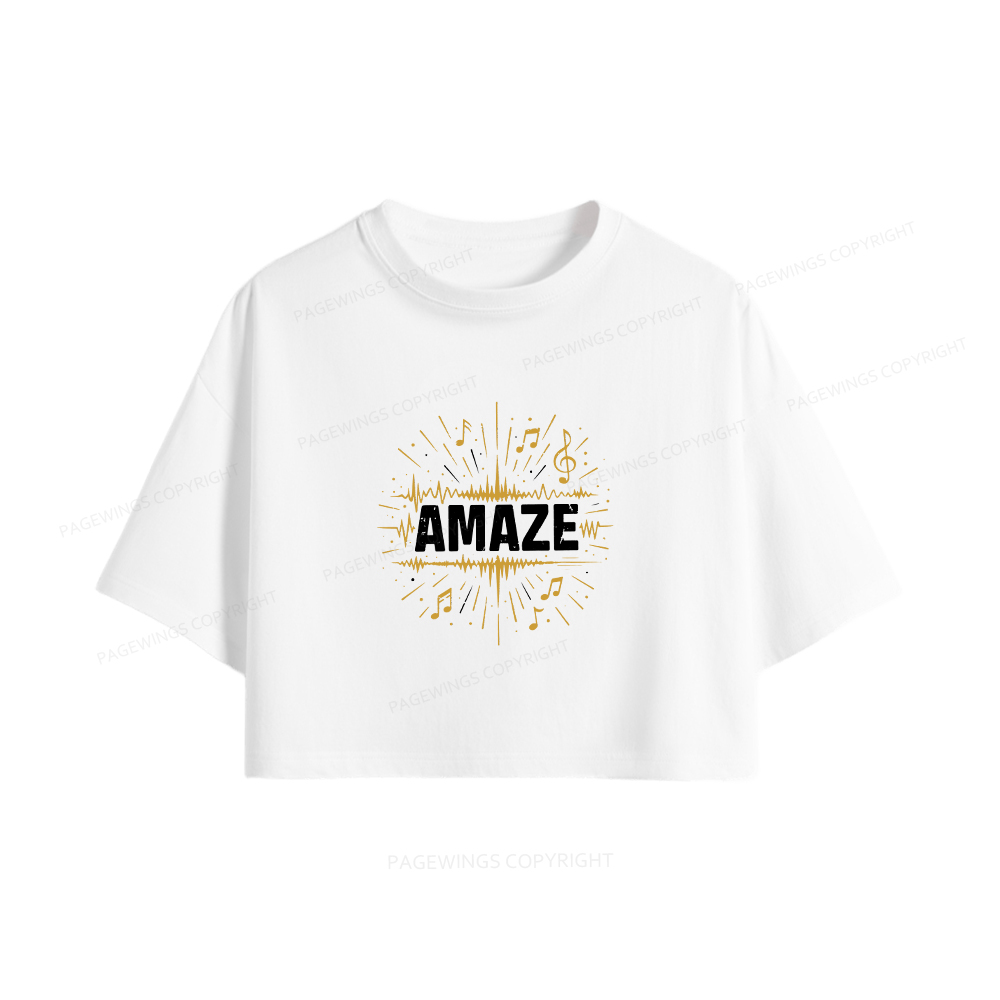 Pagewings Amaze Women Crop Tops