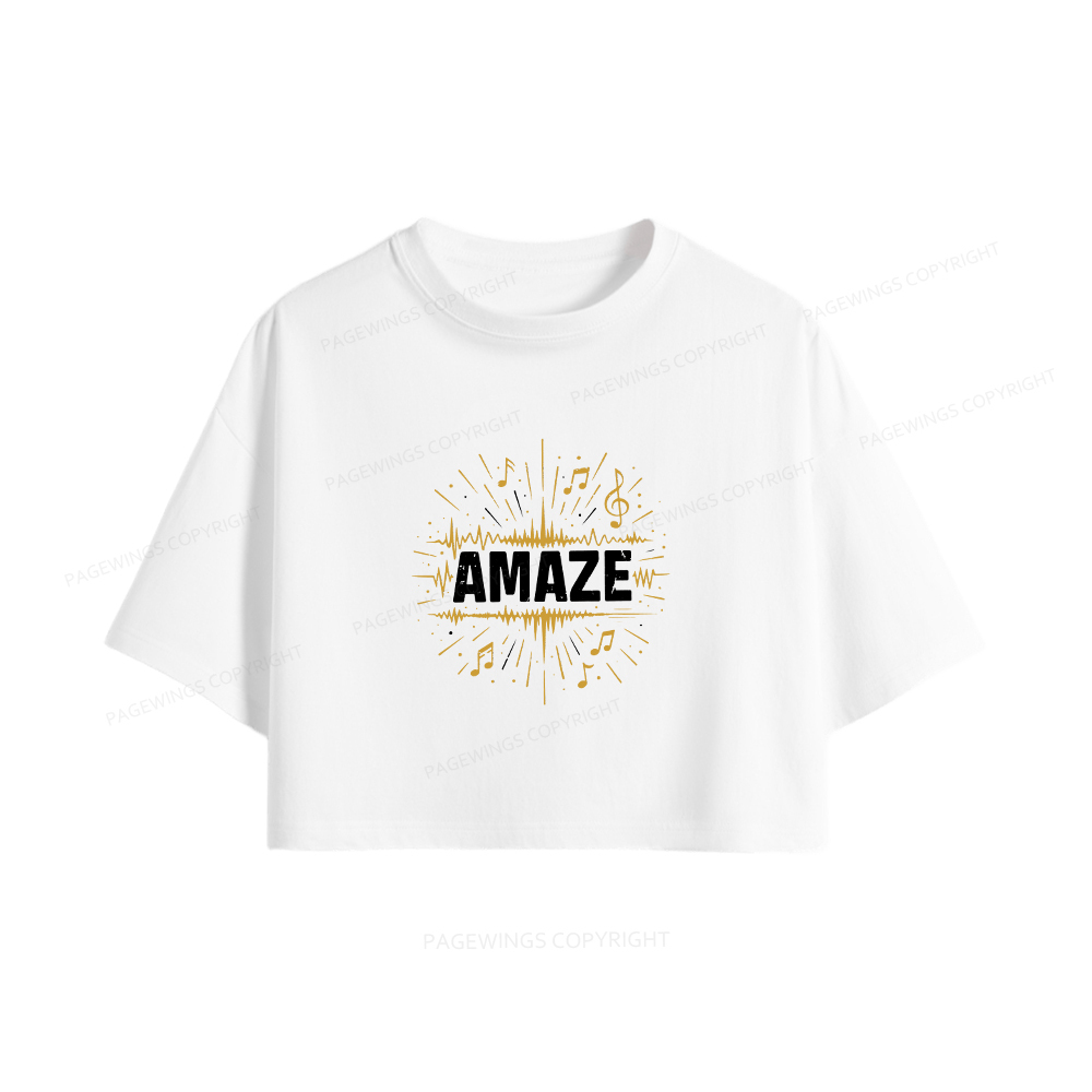 Pagewings Amaze Women Crop Tops