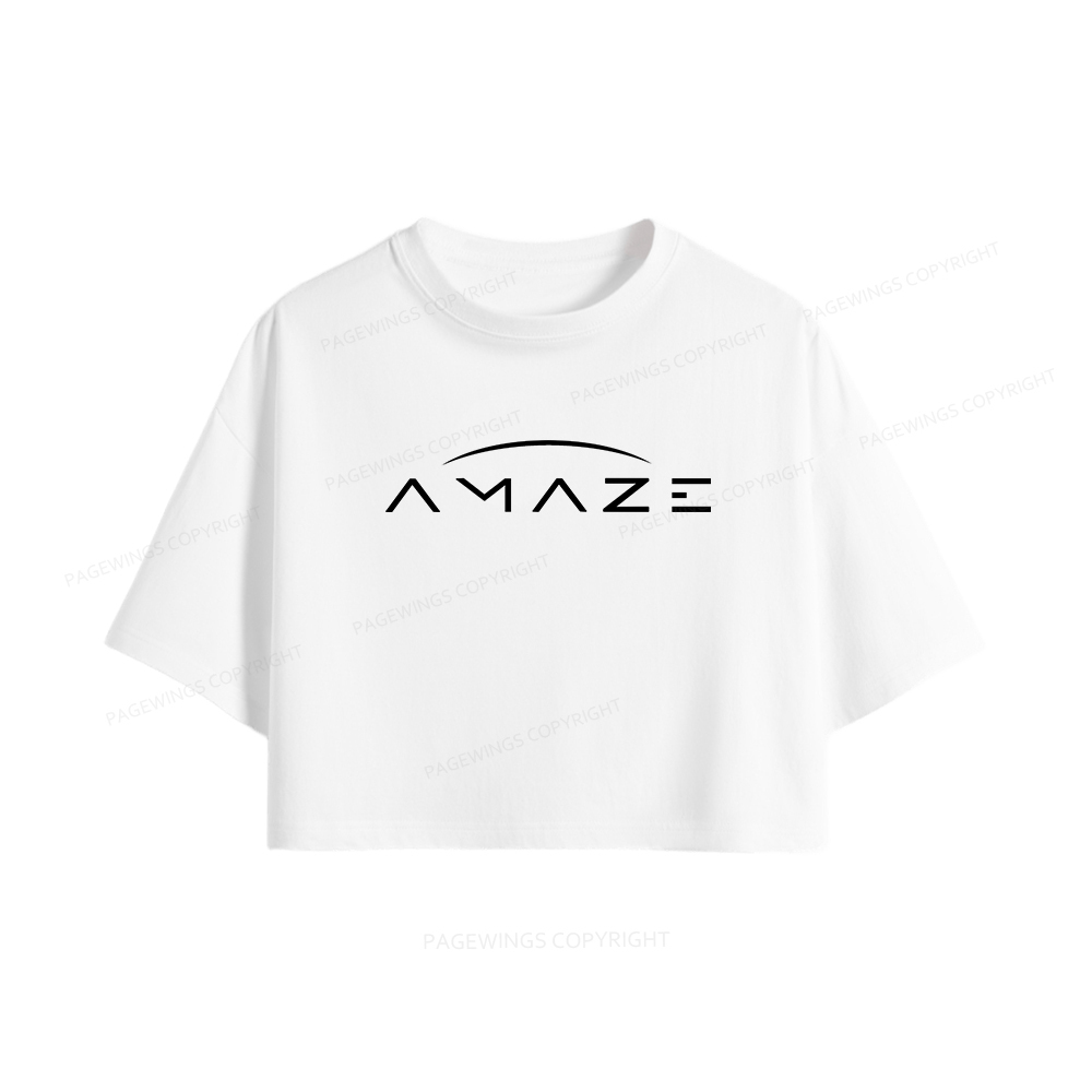 Pagewings Amaze Women Crop Tops
