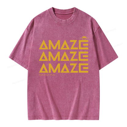 Pagewings Amaze Unisex Washed T-shirt