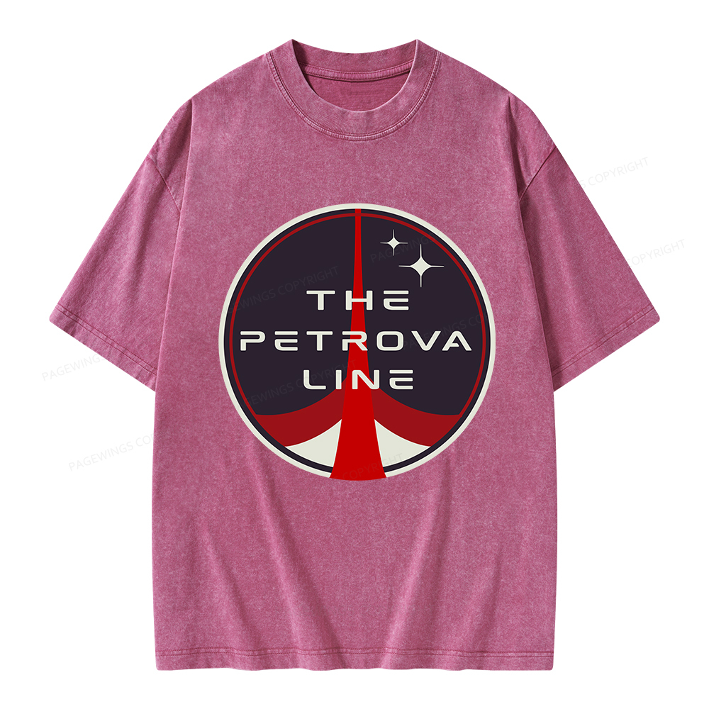 Pagewings The Petrova Line Unisex Washed T-shirt