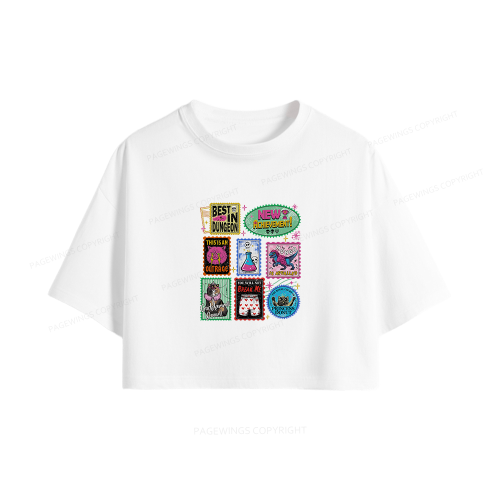 Pagewings New Achievement Women Crop Tops