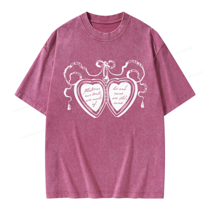 Pagewings Whatever Our Souls Are Made Of Unisex Washed T-shirt