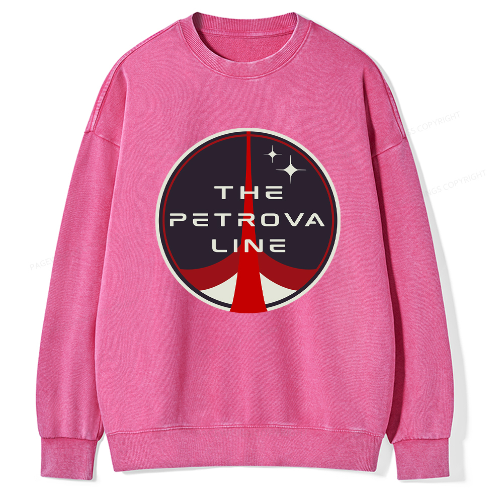 Pagewings The Petrova Line Unisex Washed Sweatshirt
