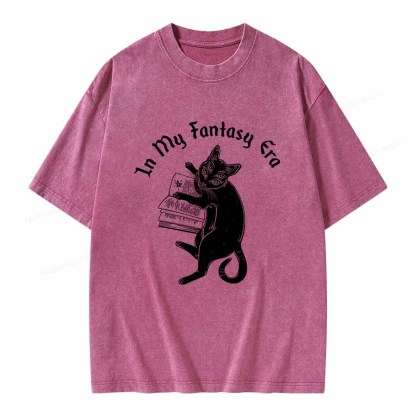 Pagewings In My Fantasy Era Unisex Washed T-shirt