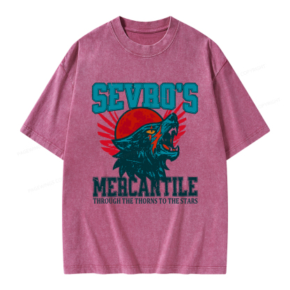 Pagewings Through The Thorns To The Stars Unisex Washed T-shirt