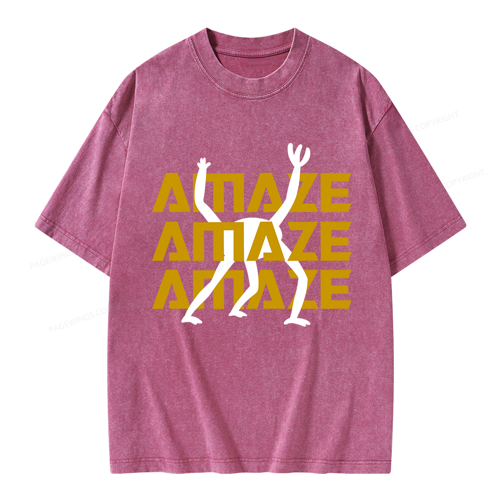 Pagewings Amaze Unisex Washed T-shirt