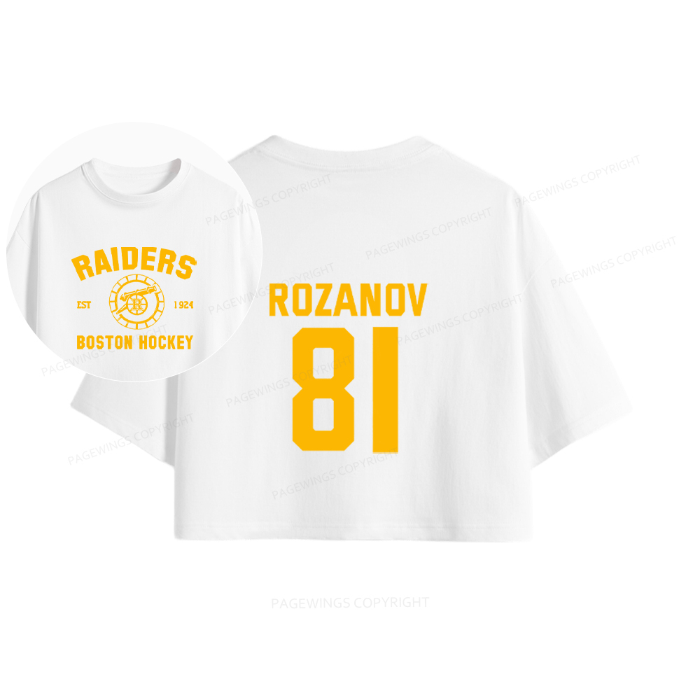 Pagewings Romance Novel Lover Women Crop Tops