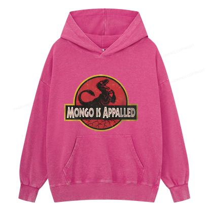 Pagewings Mongo Is Appalled Unisex Washed Hoodie