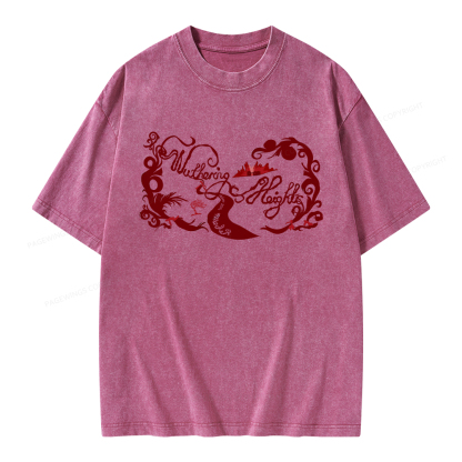 Pagewings Drive Me Mad Unisex Washed T-shirt