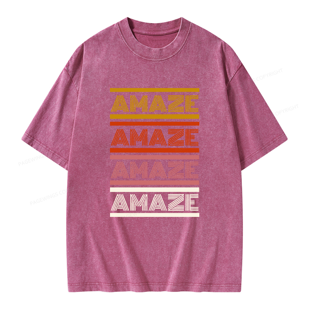 Pagewings Rocky Amaze Unisex Washed T-shirt