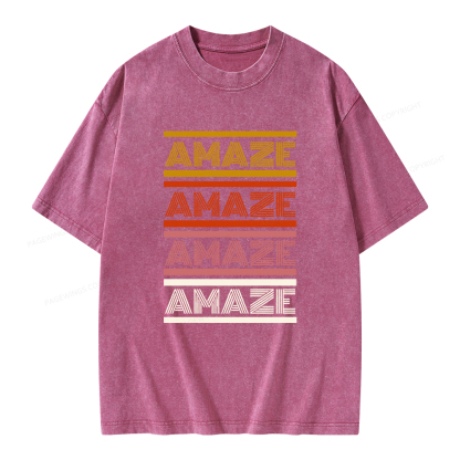 Pagewings Rocky Amaze Unisex Washed T-shirt