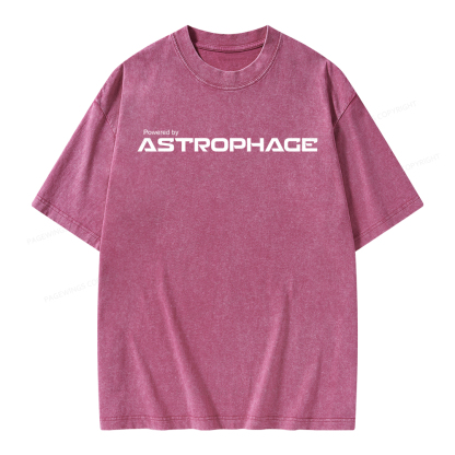 Pagewings Powered by Astrophage Unisex Washed T-shirt