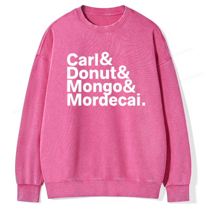 Pagewings Sci-Fi Book Lover Unisex Washed Sweatshirt