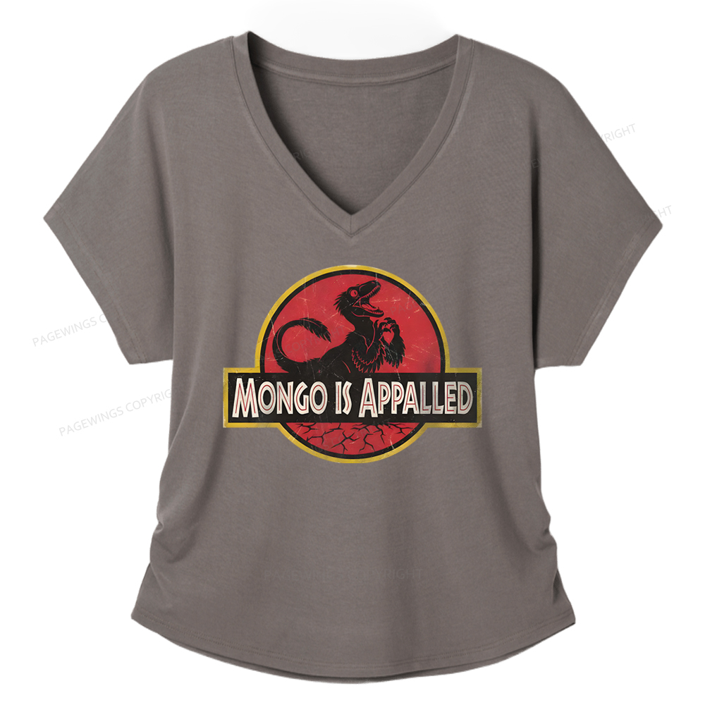 Pagewings Sci-Fi Book Lover Soft Women's Modal V-neck T-shirt