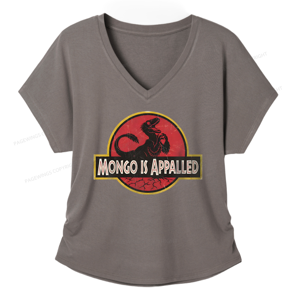 Pagewings Sci-Fi Book Lover Soft Women's Modal V-neck T-shirt