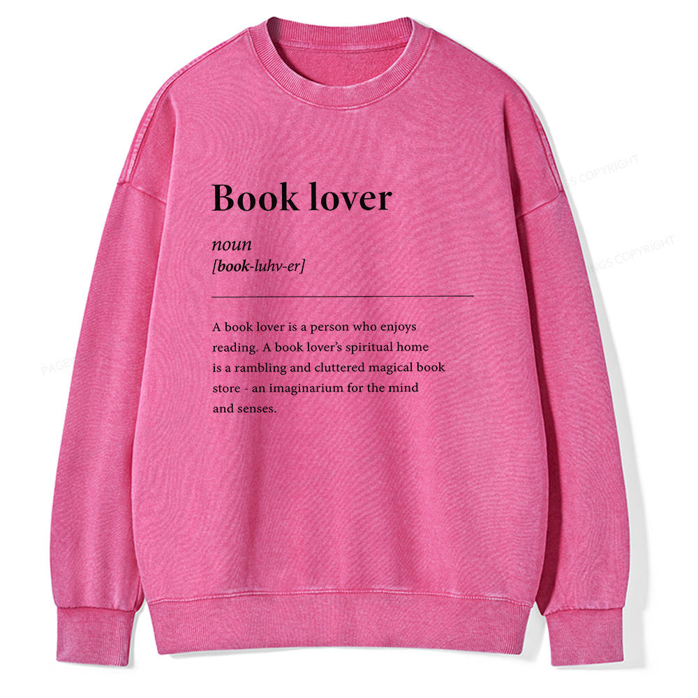 Pagewings An Imagination For The Mind And Senses Unisex Washed Sweatshirt