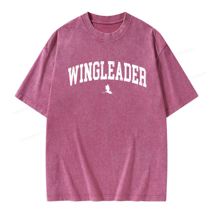 Pagewings Wingleader Unisex Washed T-shirt