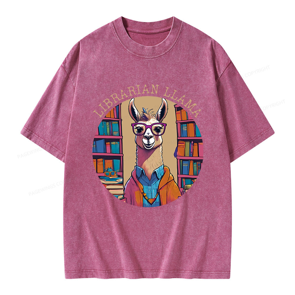 Pagewings Unleash Your Inner Bookworm Unisex Washed T-shirt