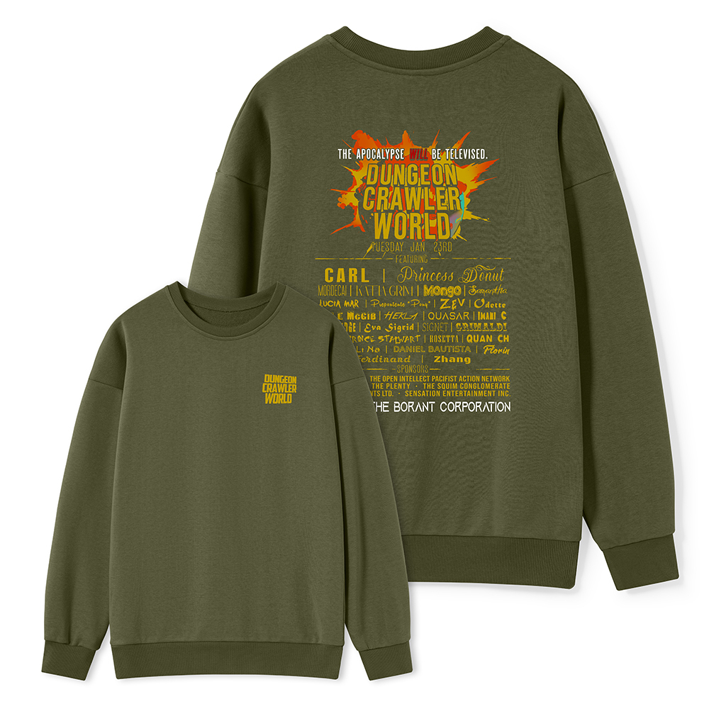 Pagewings Dungeon Crawler World Tour Unisex Classic Sweatshirt