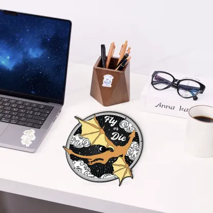 Pagewings Fly Or Die Mouse Pad